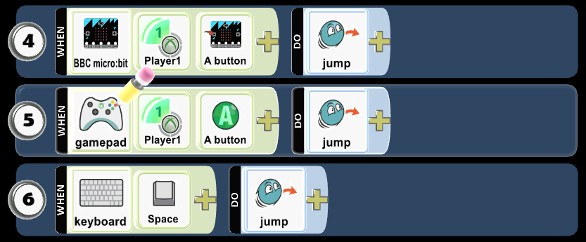 Button A